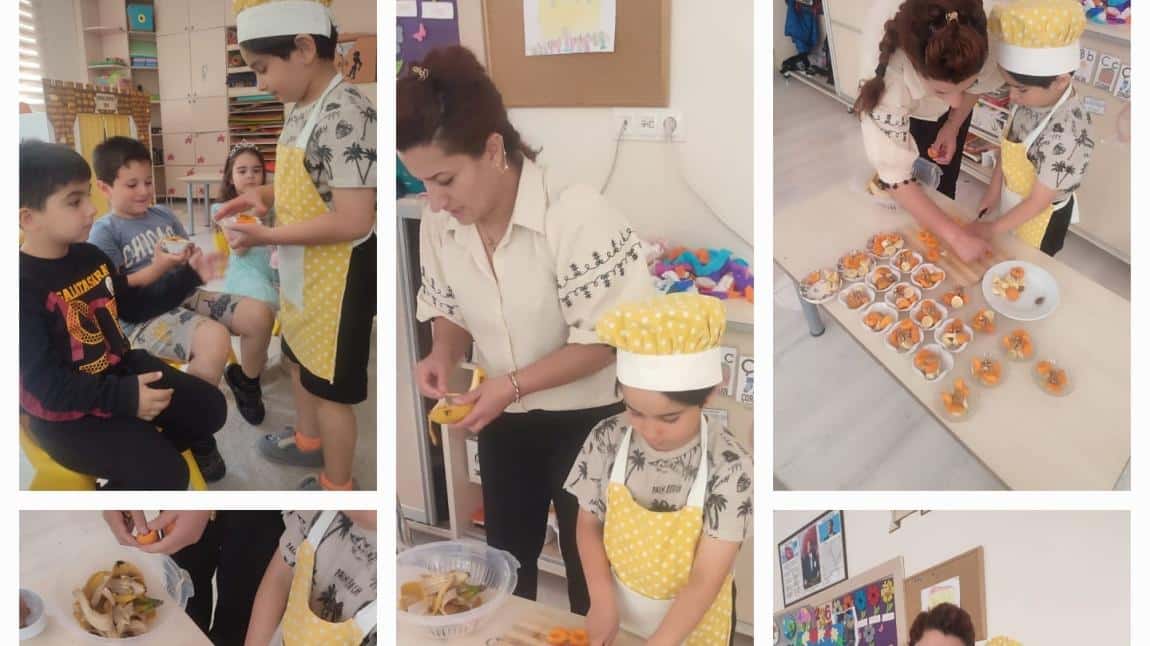 Gezegenler Sınıfında sağlıklı atıştırmalık